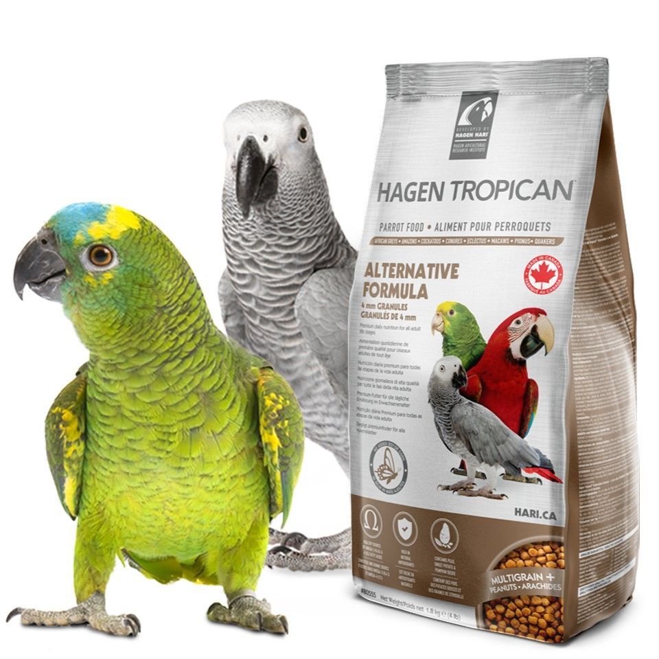 tropican – Алтернативна формула гранули за папагали 1.8 кг./4мм