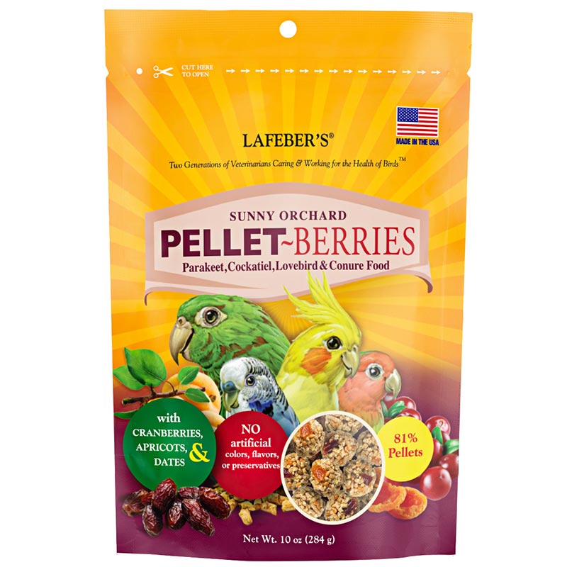 pellet berries Слънчева градина за средни видове папагали