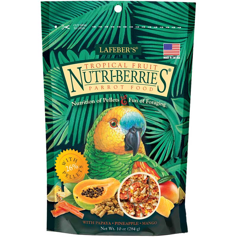 lafeber’s nutri berries с топически плодове за Жако, Амазона, Еклектус