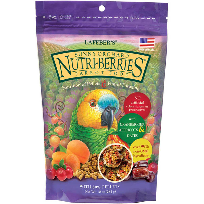 lafeber’s nutri berries Слънчева градина за средни и големи папагали 0284 кг