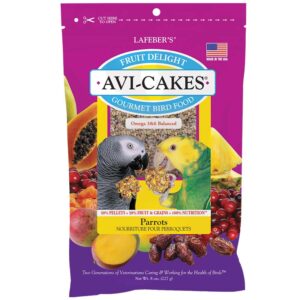 lafeber's avi cakes плодова наслада за средни и големи видове папагали
