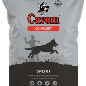 Пълноценна студено пресована гранула за активни и спортни кучета cavom complete sport